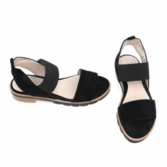 Stuart Weitzman Womens Topical Flat Sandals Black - Picture 9 of 10